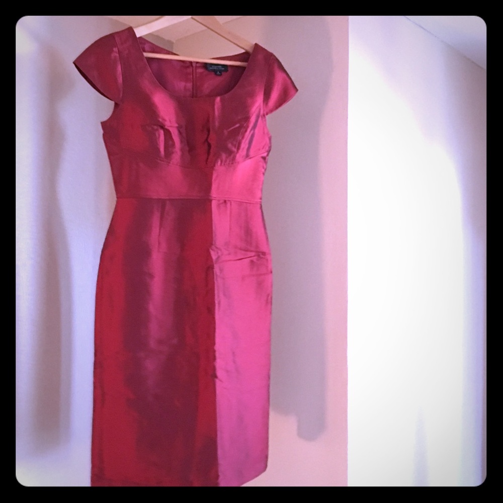 Tahari Ruby Red Dress